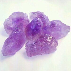 1/2 lb Amethyst Chunks Natural Purple Gemstone Crystals Geode Mineral Specimens